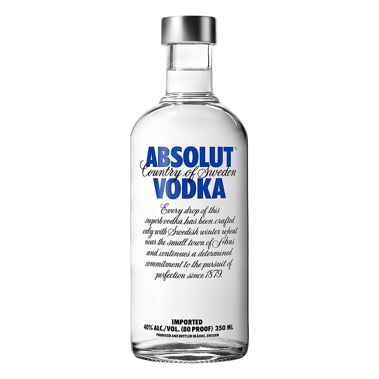 Absolut vodka  40%  35cl