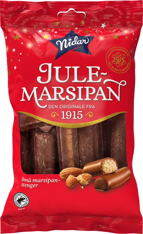 Julemarsipan småstenger 150g