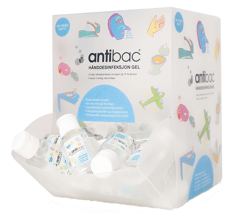 Antibac håndgel m/duft   18ml