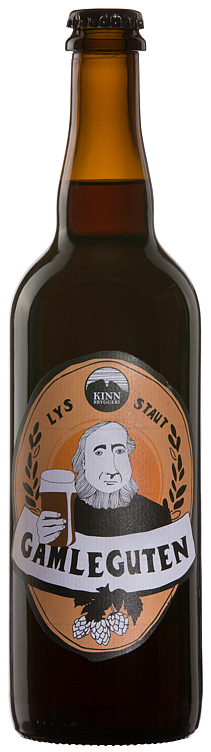 Kinn gamleguten lys staut fl  7%  12x75cl