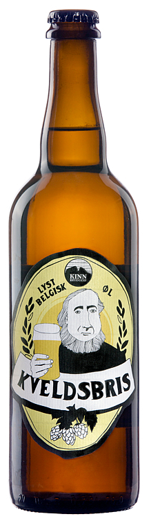 Kinn kveldsbris lyst belgisk øl  5,5%  12x75cl