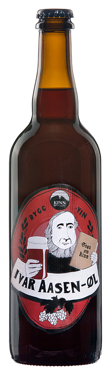 Kinn ivar aasen-øl byggvin  10%  12x75cl