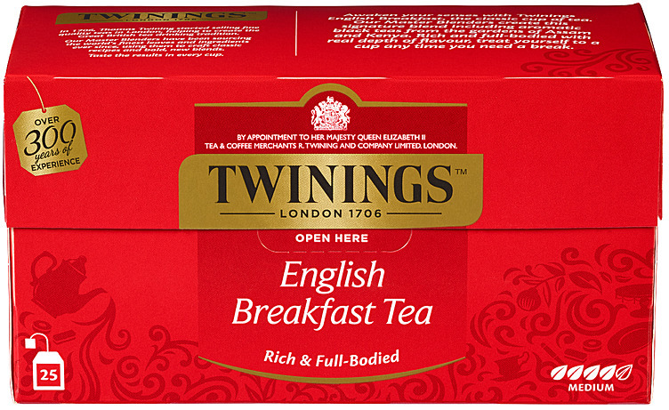 English breakfast   25x50g