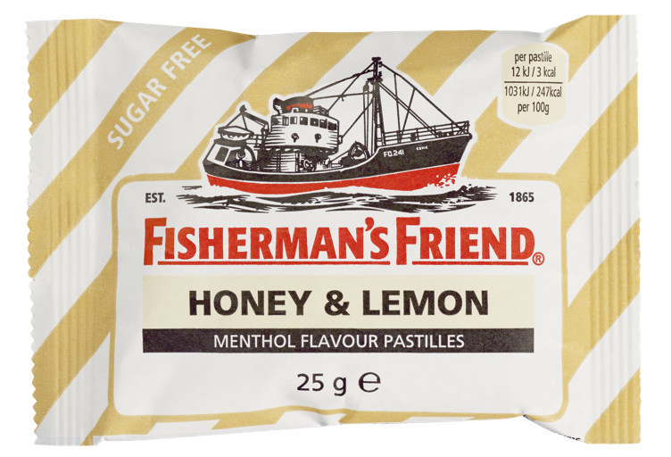Fisherman's friend honey & lemon    25g