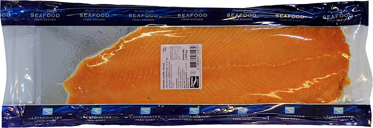 Laksefilet kaldrøkt skivet   ca1,5kg   kg