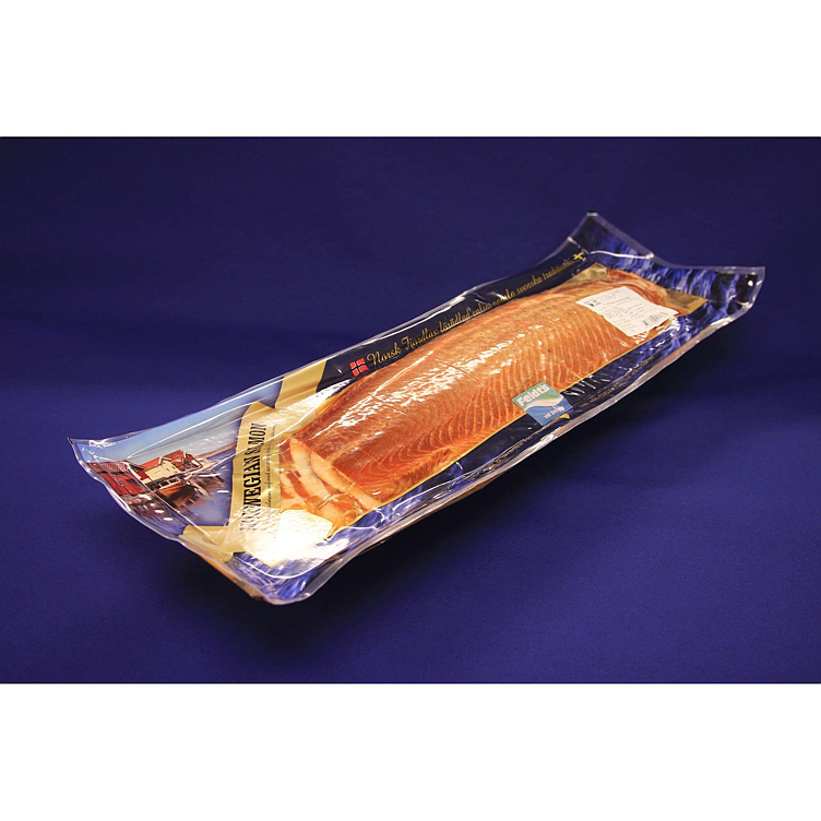 Laks varmrøkt naturell porsjon    ca1,5kg  kg
