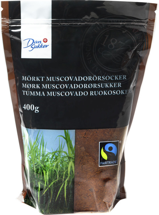 Mørk muscovadorørsukker 400g