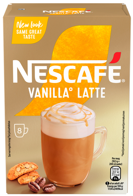 Nescafe vanilla latte  148g