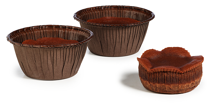 Sjokoladefondant 12 stk a 100g   1,2kg