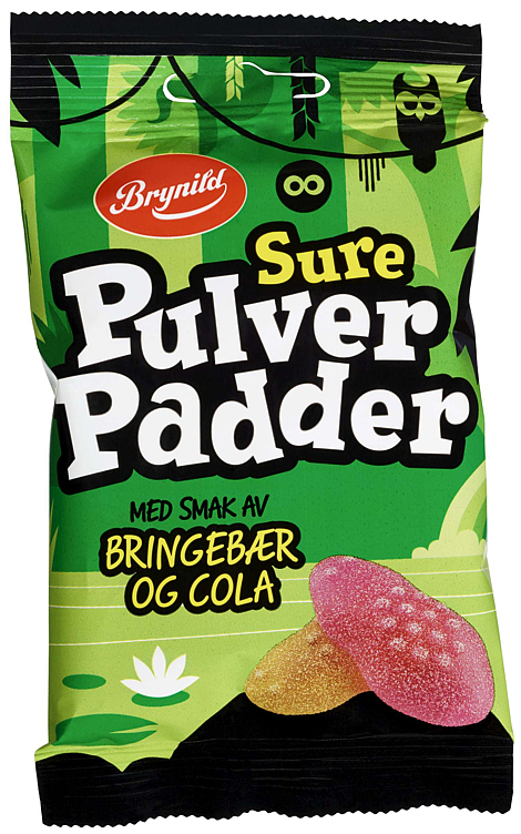 Brynild pulverpadder sur    70g