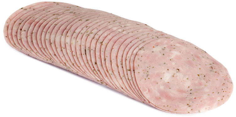 Skinke ramsløk/pepper skivet 500g