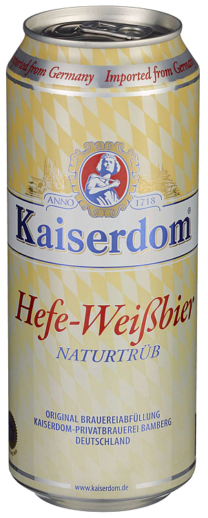 Kaiserdom hefe-weissen   4,7%   24x50cl