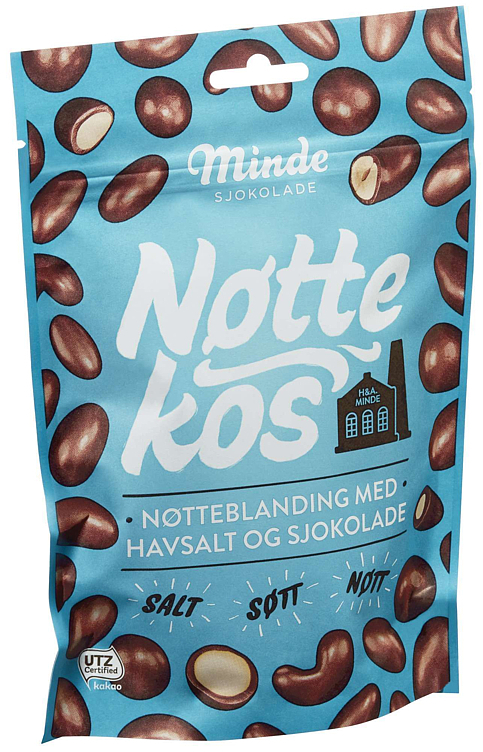 Minde nøttekos nøttebldanding  170g