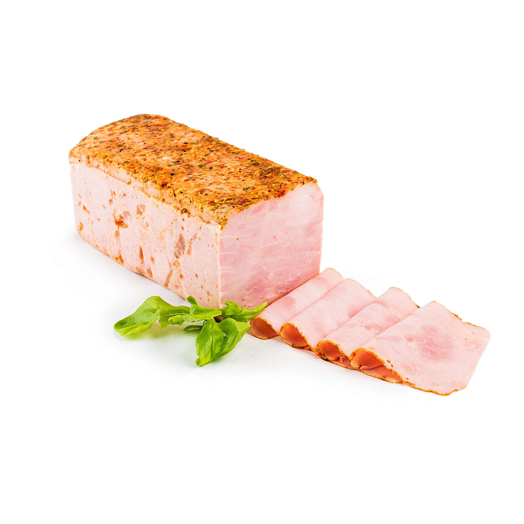 Krydderskinke håndlaget skivet 10xca500g   kg