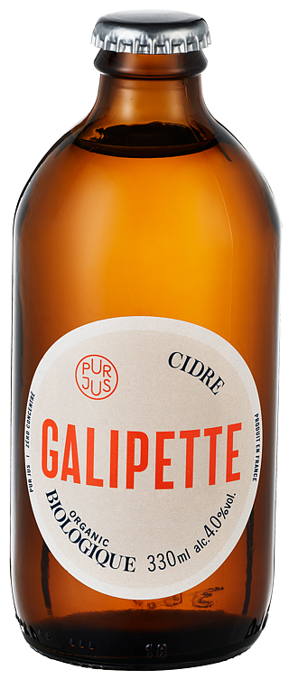 Galipette cidre biologique    4%   24x33cl