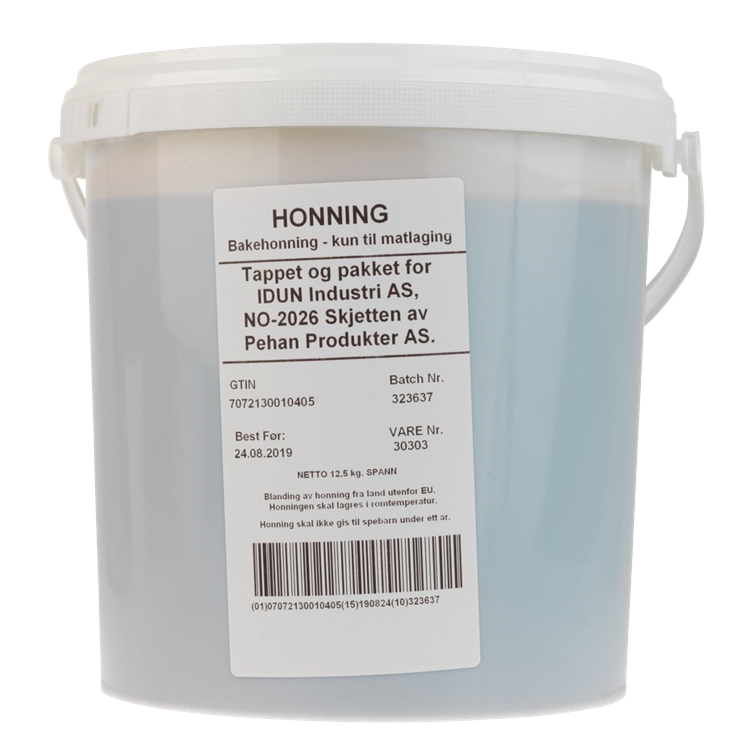 Honning flytende bøtte   12,5kg   stk