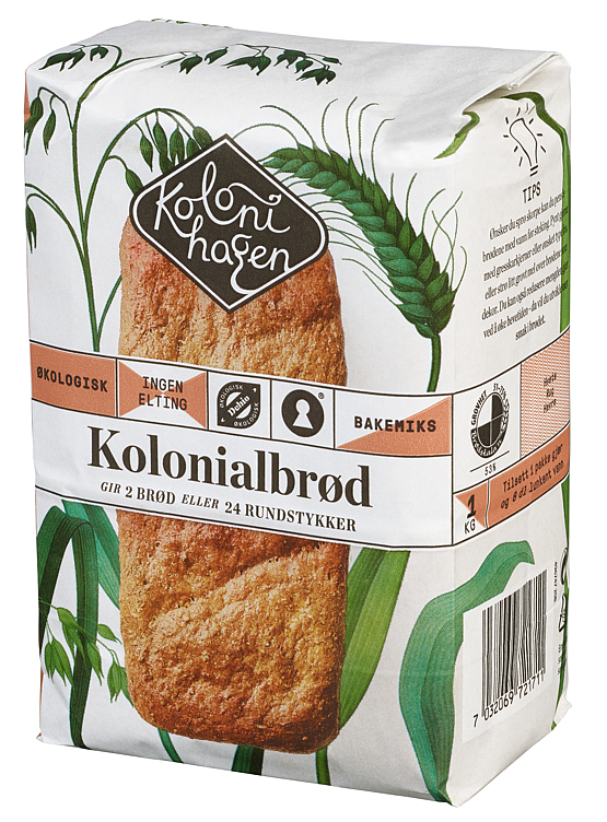 Brødmiks kolonial økol.   1kg