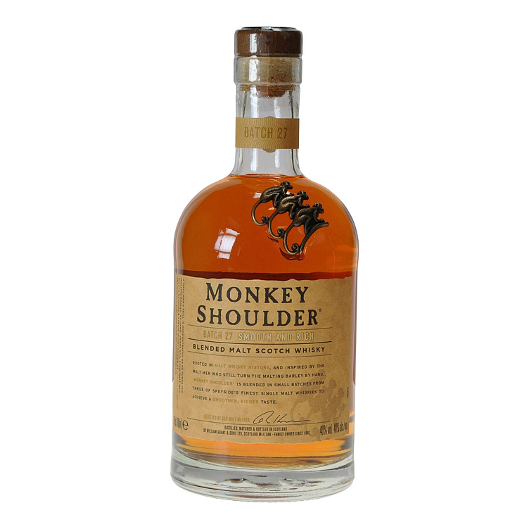 Monkey shoulder   40%   4,5l