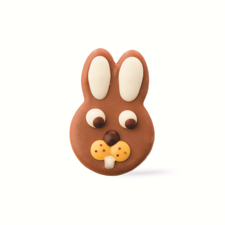 Sjokoladepynt harepus 30x50mm 112stk  330g