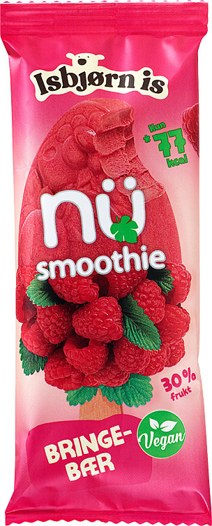 Nü smoothie bringebær  75ml