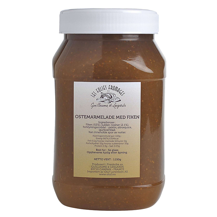 Ostemarmelade fiken   1,15kg