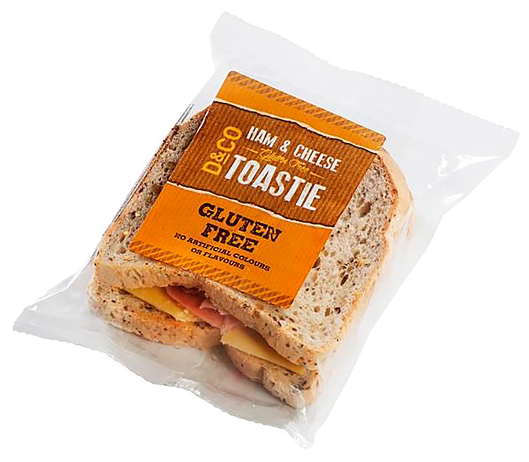 Toastie ham & cheese glutenfri   131g