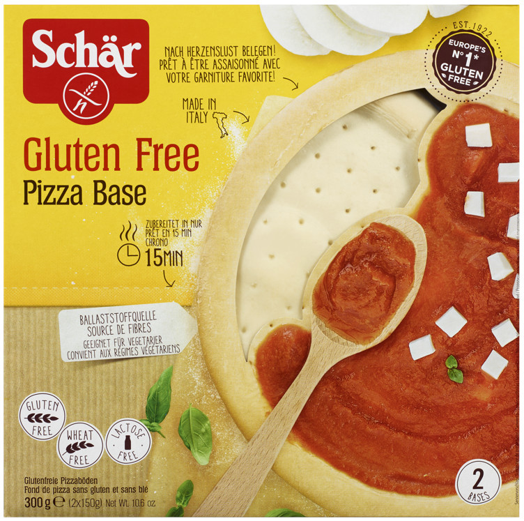 Pizzabunn glutenfri   300g