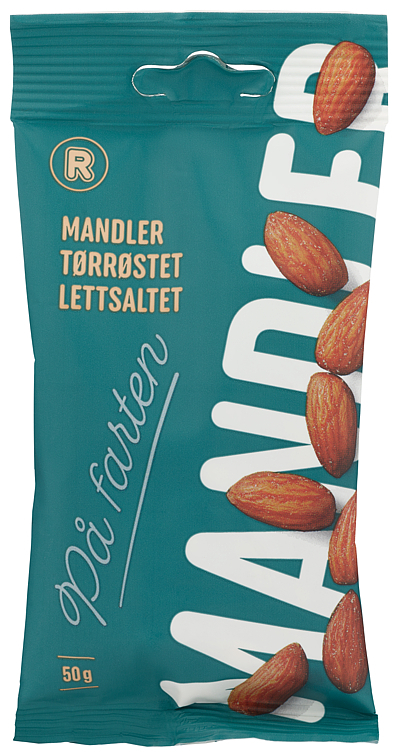 Mandler saltet og ristet   50g