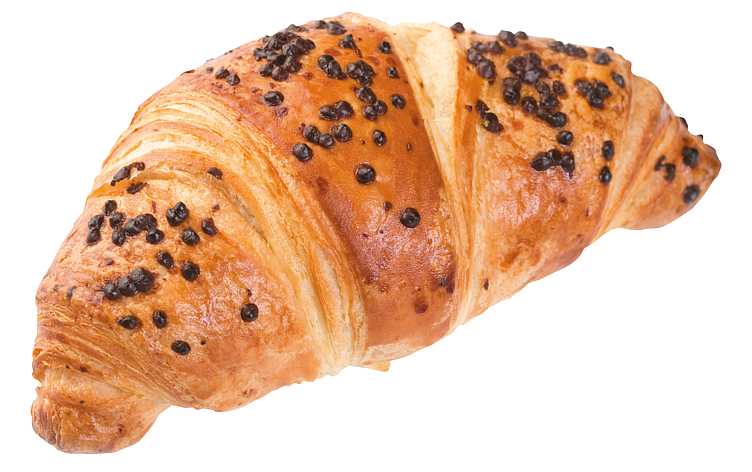 Croissant m/sjokolade kartong 32 stk  3,2kg