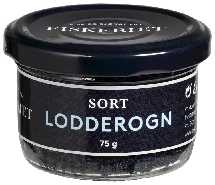 Lodderogn sort   75g