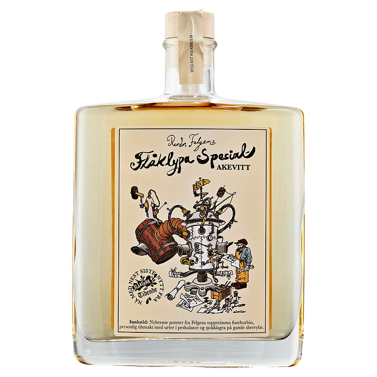 Reodor felgens flåklypa spesial akevitt   40%   50cl