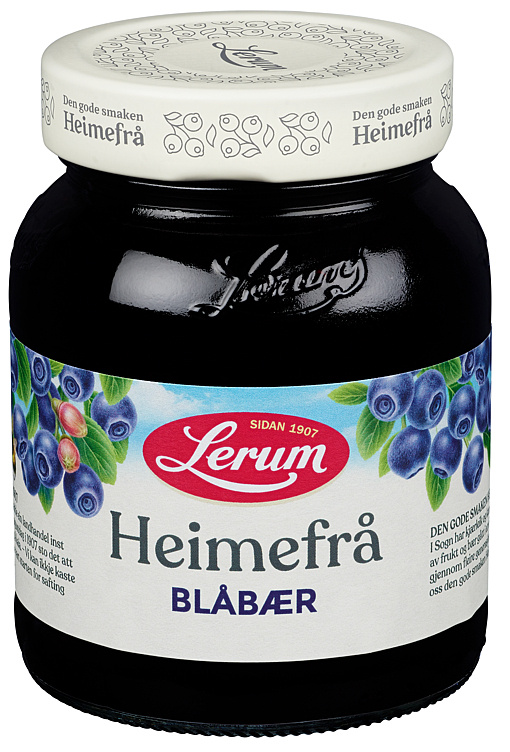 Blåbær heimefrå   380g