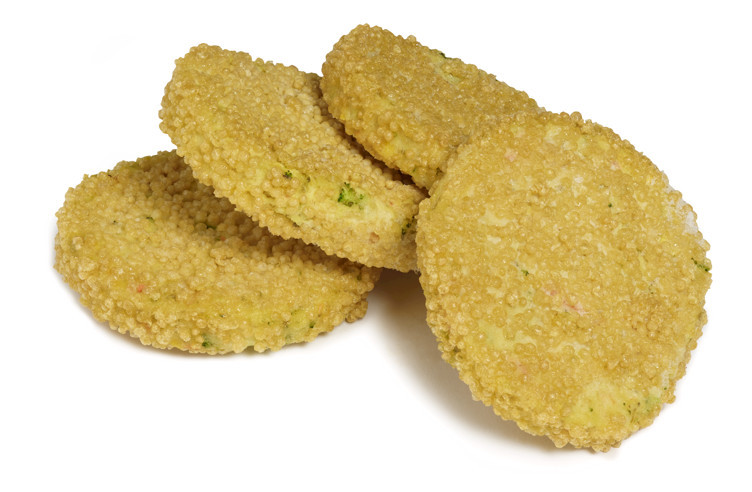 Veggieburger panert 40x120g   4,8kg