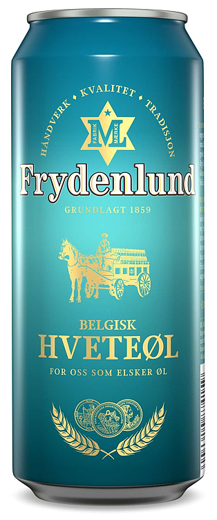 Frydenlund hveteøl bx   4,5%   24x50cl