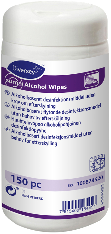 Suma alcohol wipes 150stk