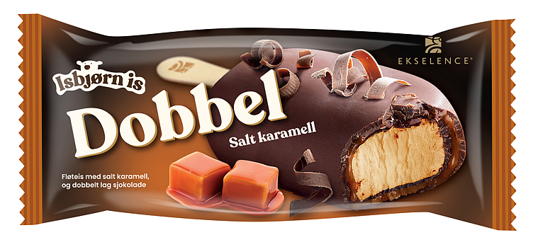 Ekselence dobbel salt karamell  100ml