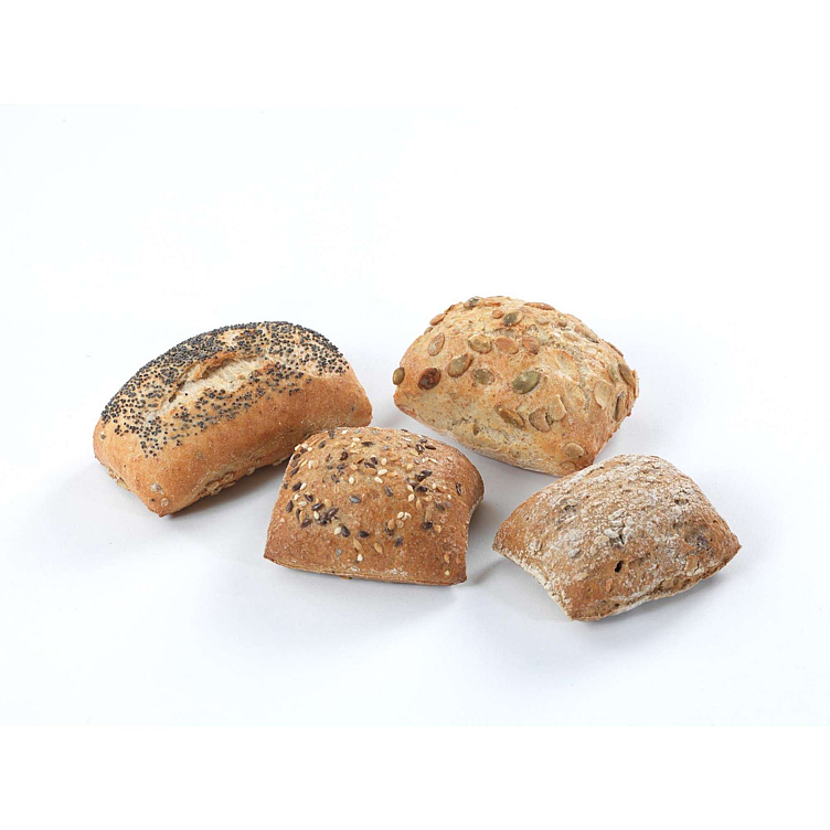 Rundstykker mix-eske økologisk   80x75g