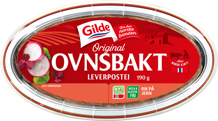 Leverpostei ovnsbakt original  190g