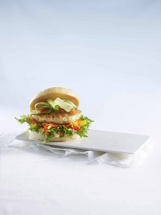 Fiskeburger med tare og ramsløk 17x120g   2kg