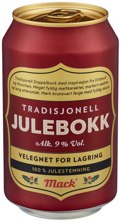 Mack julebokk bx   9%   24x33cl