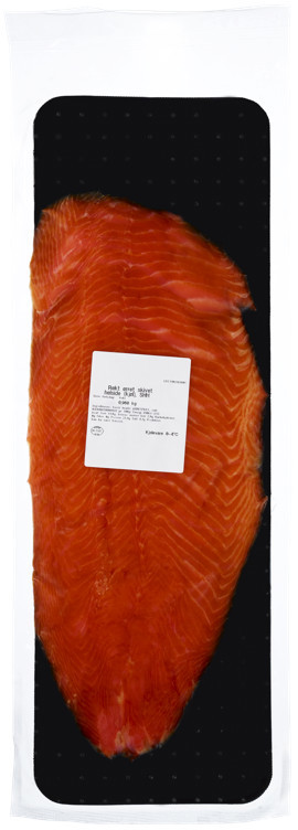 Røkt ørret helside skivet kjøl 5x1kg  kg