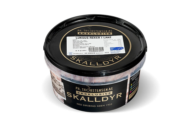 Luxus reker i lake msc   1,5 kg