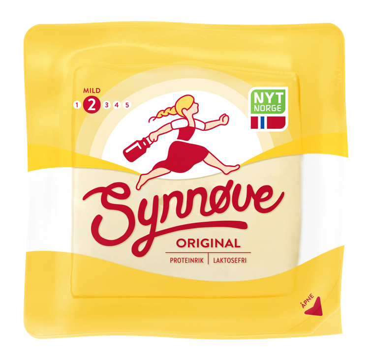 Synnøve gulost bit   480g