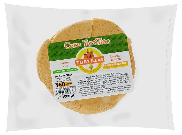 Tortilla white tortilla for frying   1kg