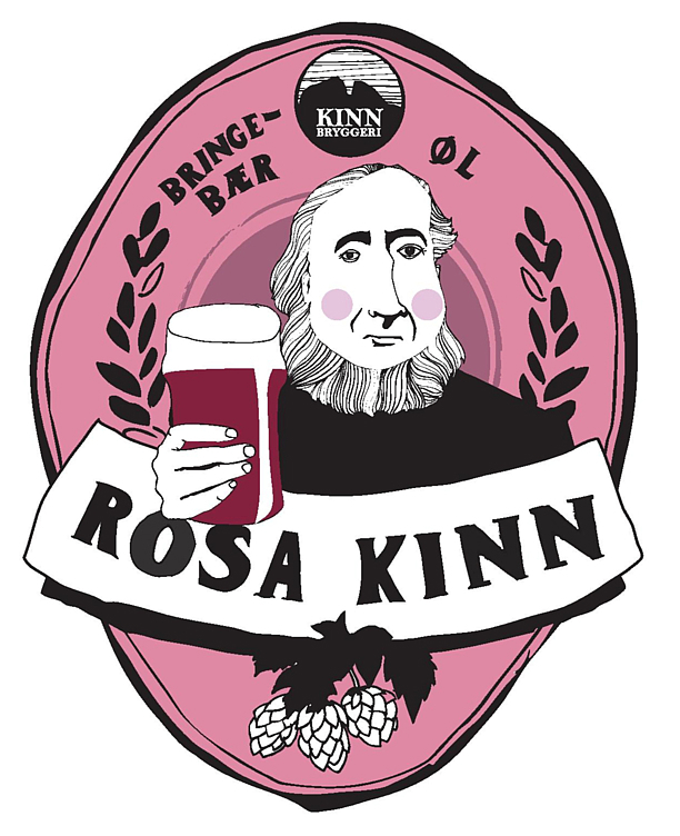 Kinn rosa keykeg   4,5%   20l