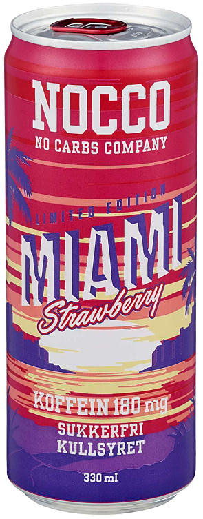 Nocco miami strawberry  24x0,33l