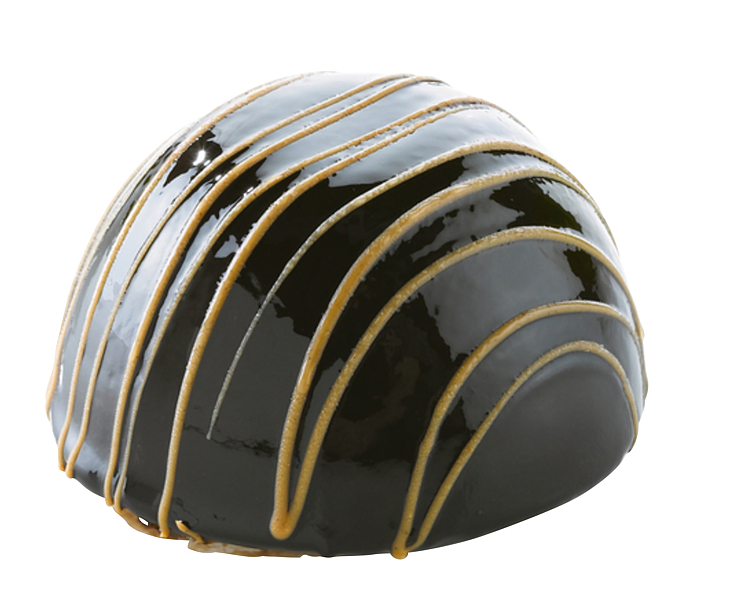 Sjokolade mousse halvkule på myk kjeksbunn   12x89g