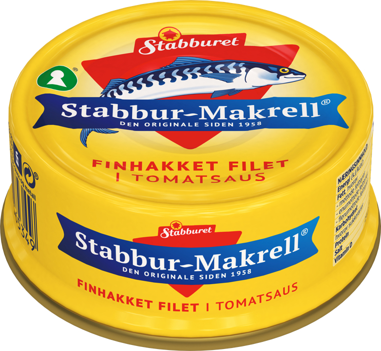 Stabbur-makrell finhakket   90g
