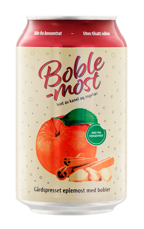Boblemost kanel og ingefær  24x33cl