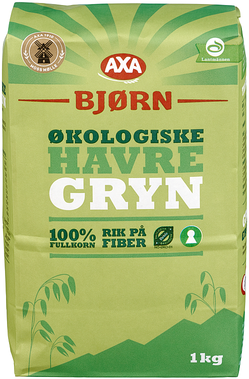 Havregryn økol.   1kg